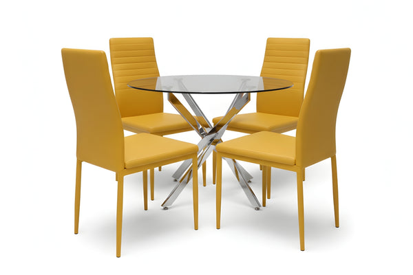 Mesa de Comedor con 4 Sillas