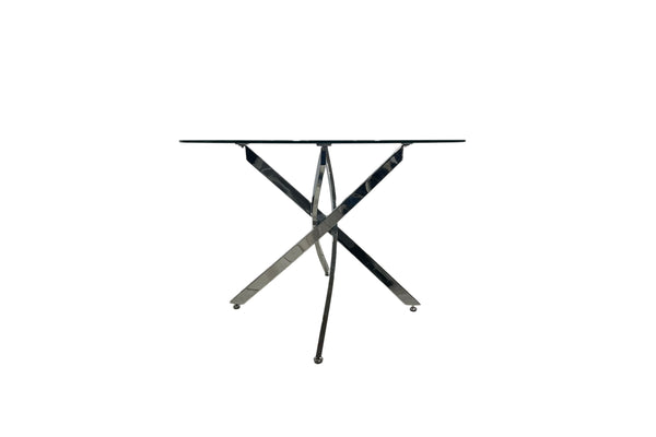 Murano Round Table W/4 Chairs Set