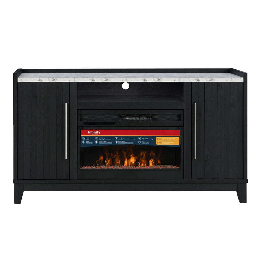 Zoe 60" Chimenea con Consola