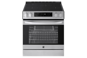 Kenmore 22 Stove 30" Ele Induction Slide-In Airfry