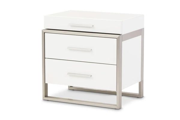Marquee Nightstand W/Led Light