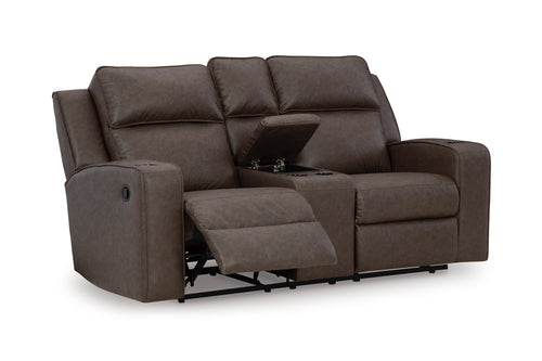 Ashley Lavenhorne Dbl Rec Loveseat W/Cnsl Lavenh