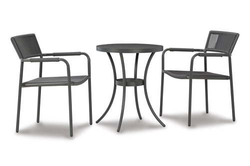  Crystal Breeze Mesa de Exterior con 2 Sillas