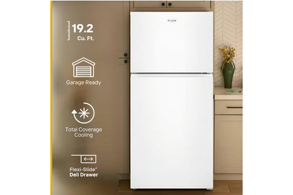 19.3' Refrigerator Top Freezer with Total Coverage Cooling