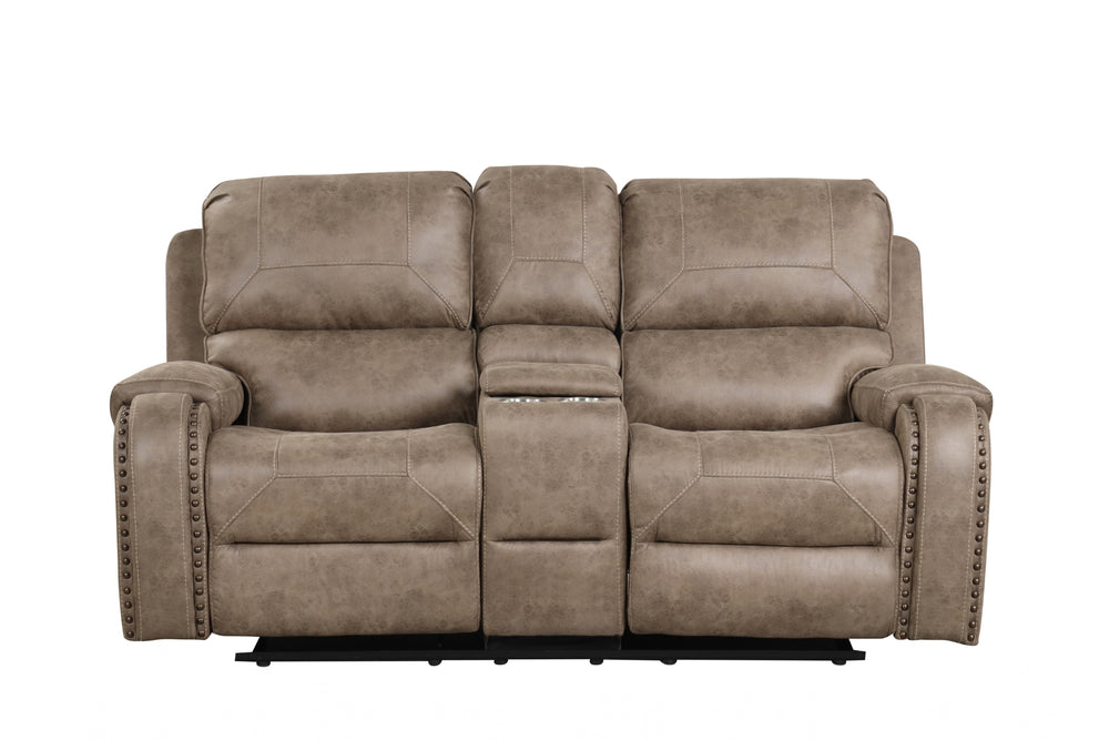 Loveseat con Consola Reclinable