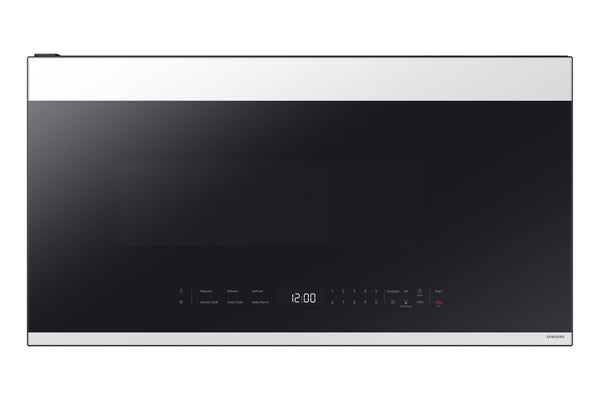 2.1' Microondas con Extractor Bespoke con Conectividad Automática & Cocción Inteligente en Cristal Nlanco de 1000 W