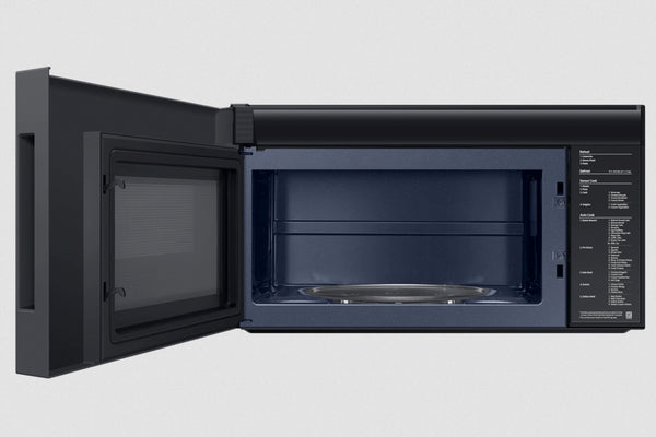 2.1' Microondas con Extractor Bespoke con Conectividad Automática & Cocción Inteligente en Cristal Nlanco de 1000 W