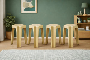 Juego de Cuatro Taburetes