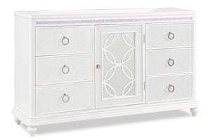 Glamour Dresser/Mirror Set