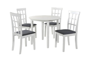 Sophia Round Dining Table 4/Chairs