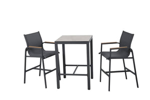 Harris Mesa de Mostrador con 2 Sillas