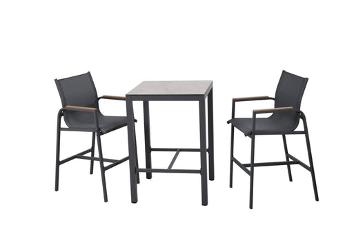 Harris Mesa de Mostrador con 2 Sillas