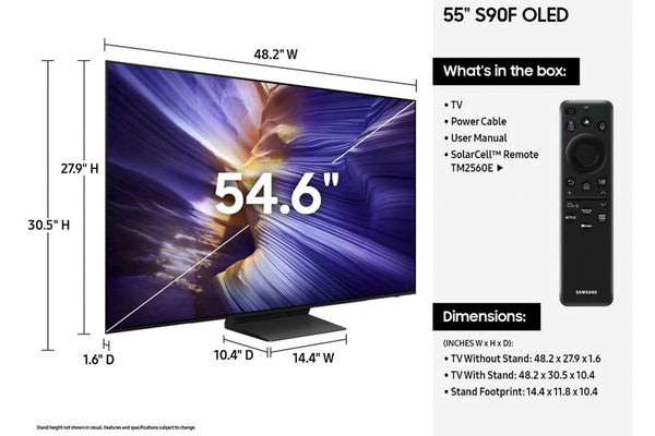 OLED S90f 4K 55" Ai Smart