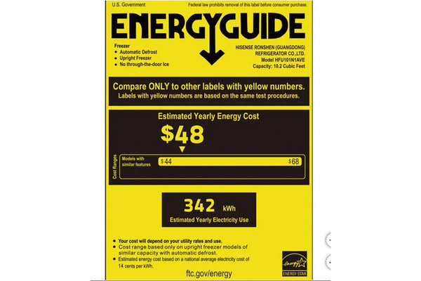 10.2' Freezer Upright Inverter