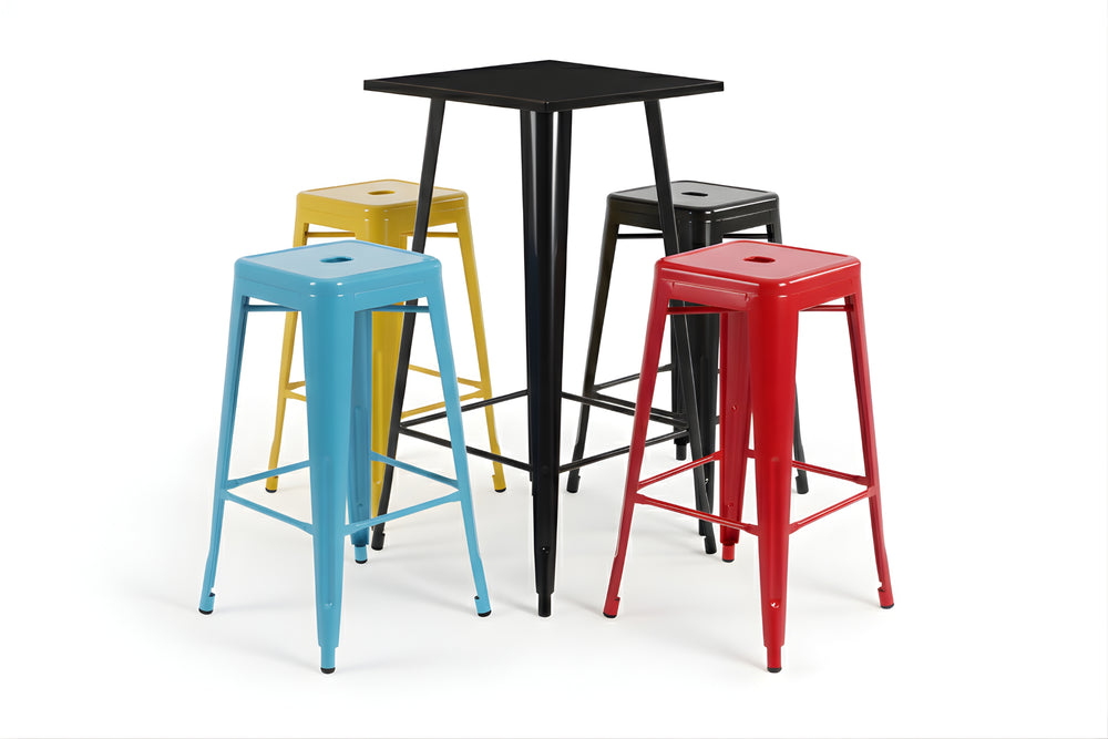 Mesa de Comedor "Counter Height" & 4 Taburetes