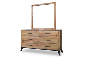 Emersyn Cama Queen, Gavetero con Espejo, Mesa de Noche & Chest