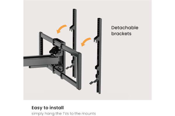 Wall Mount 37"-86" Full Motion