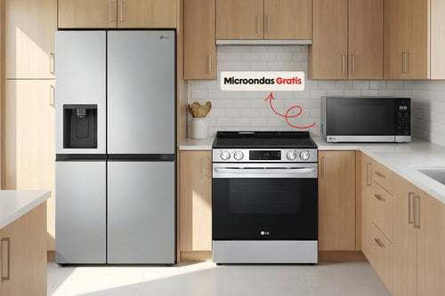 Combo 23' Refrigerator, 30" Stove and 0.9' Free Microwave