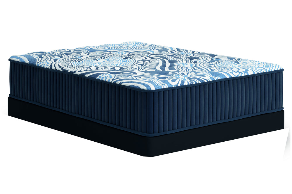 M496 Ashley Sleep | Mattress Queen Luxe 2.0 Firm & Box Spring Low Profile