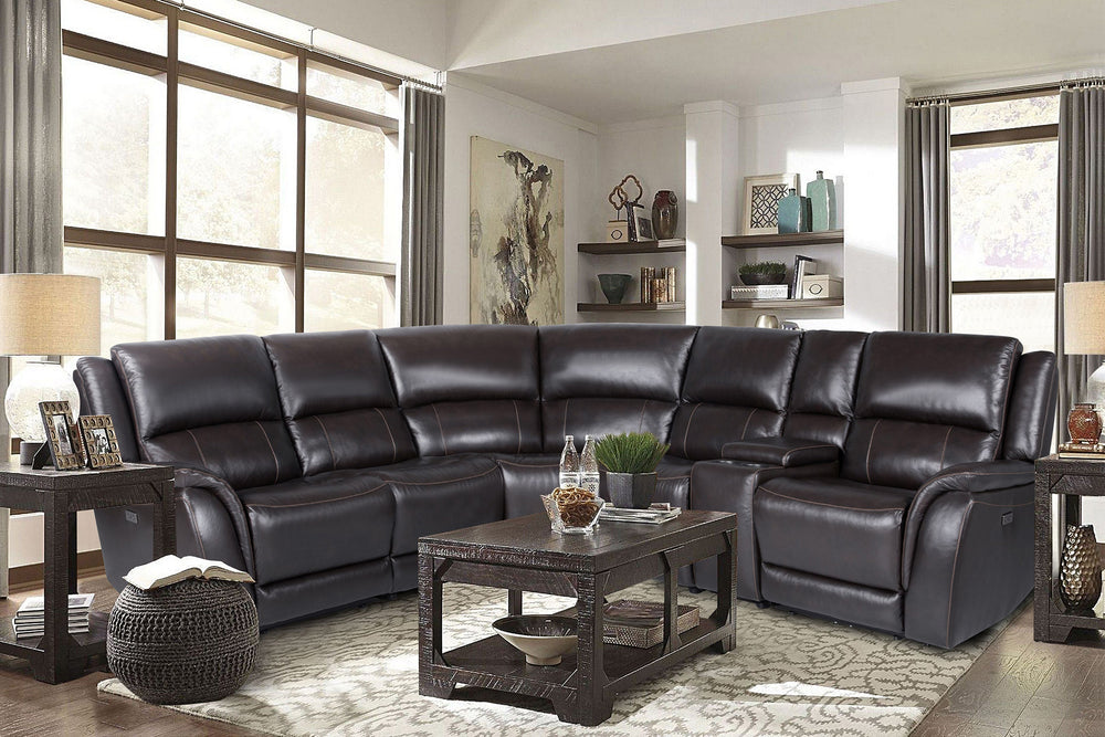 Power Recl Sectional 6Pc Set
