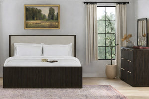 Sylvie Bed & Dresser with Mirror