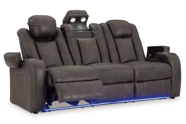 Fynedyme Pwr Rec Sofa W/Adj Hdrst