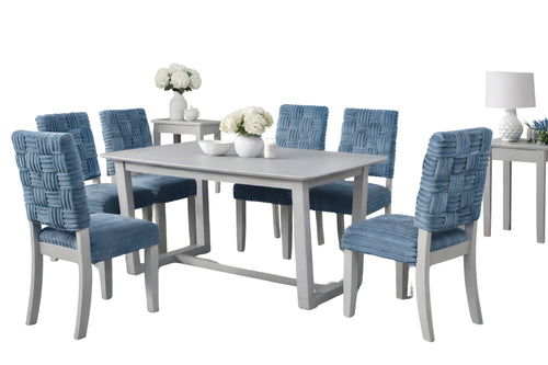 Emly Dining Table W/6Chairs Set