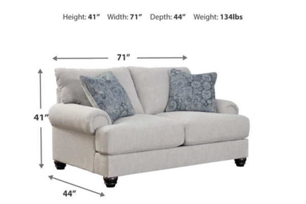 Ashley Loveseat Avocet