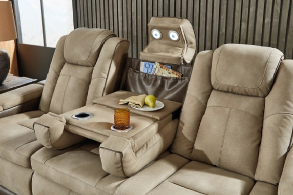 Durapella Pwr Rec Sofa W/Adj Headrest