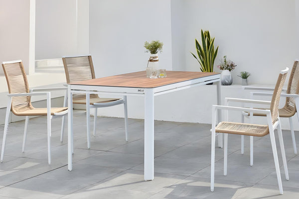 Dallas Juego de mesa de comedor con 4 Sillas