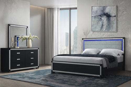 Soleil Full Bed/Dresser/Mirror