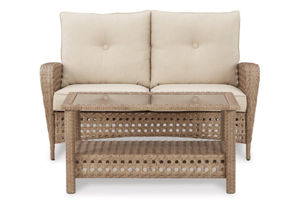 Ashley Braylee Loveseat con mesa (2/Cn)