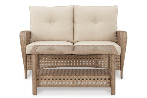 Ashley Braylee Loveseat con mesa (2/Cn)
