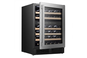 4.9' Wine Cooler Dual Zone 46-Bottle