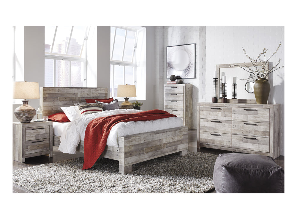 AG Ashley Effie Cama, Gavetero con Espejo & Mesa de Noche