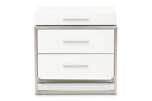 Marquee Nightstand W/Led Light