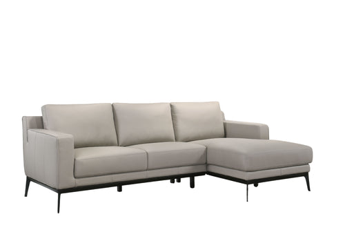 J353s Leather Love Chaise Set