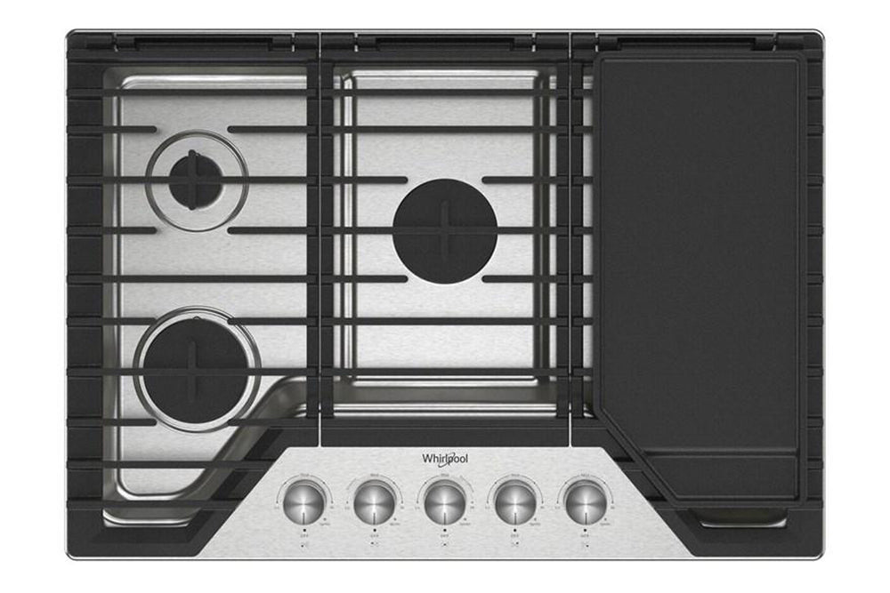 Whirlpool Tope 30" Gas W/2-In-1