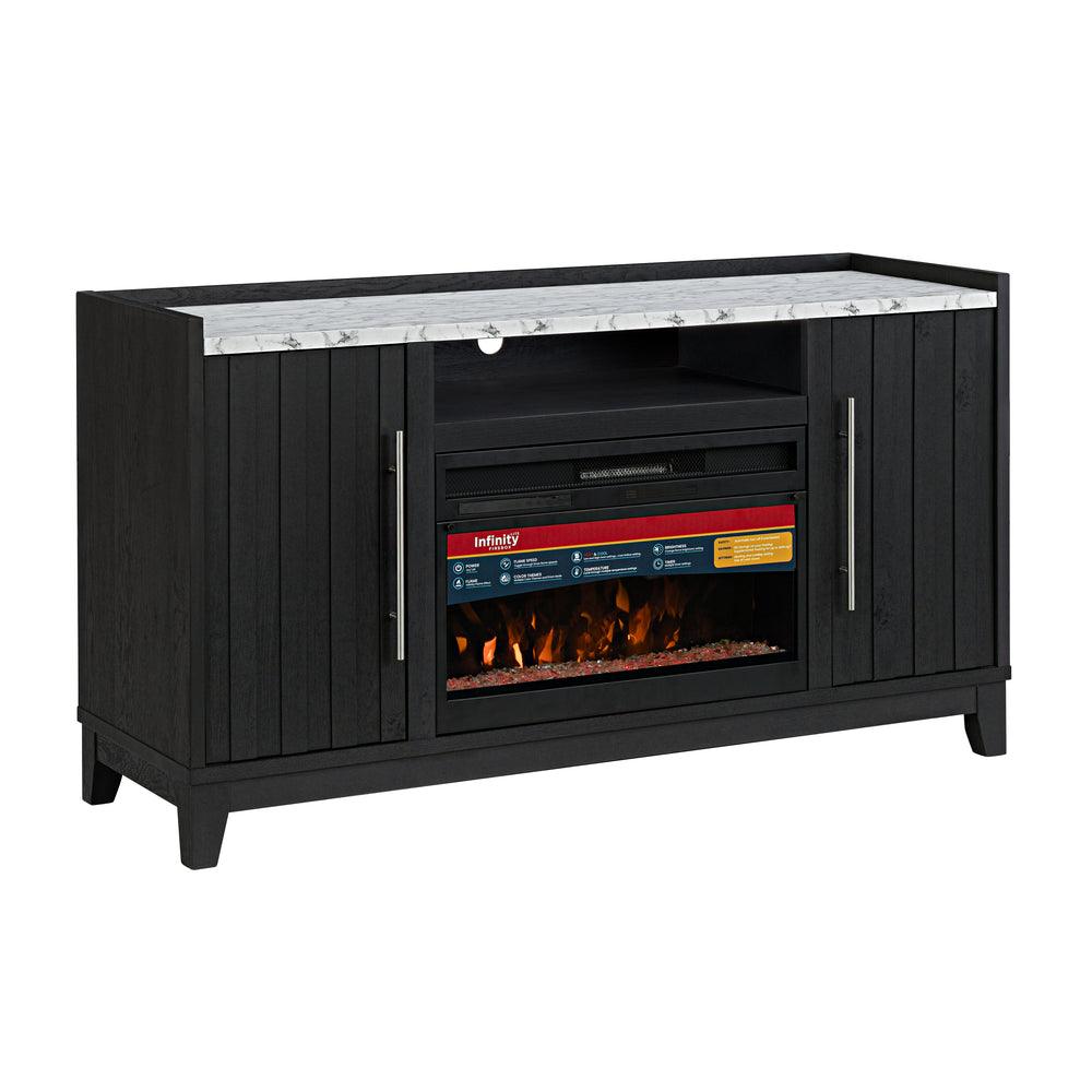 Zoe 60" Chimenea con Consola