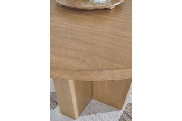 Kristiland Round Dining Table with 6 Chairs