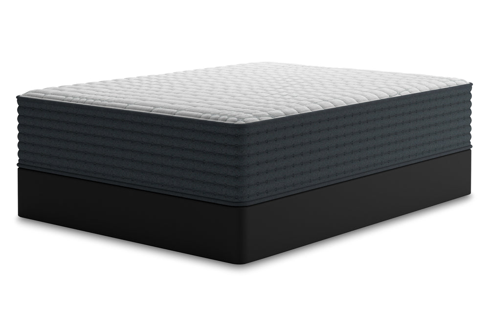 M43731 Ashley Sleep | Hybrid 1400 Ultra Plush Mattress Queen & Box Spring Metal