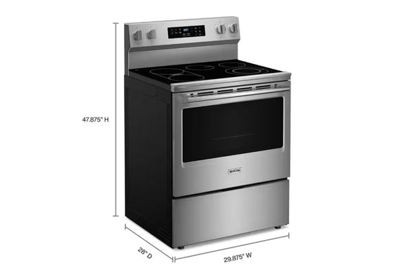 Maytag Estufa 30" Elec 5/Burners A/F