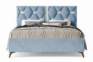 Egan Queen Bed, Dres, Mirr, Ngtstns