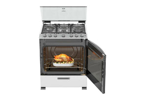 30" Estufa Gas 6 Hornillas