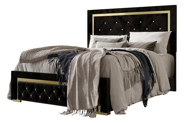 Deena Full Bed/Dres/Mirr/Nstnd Set