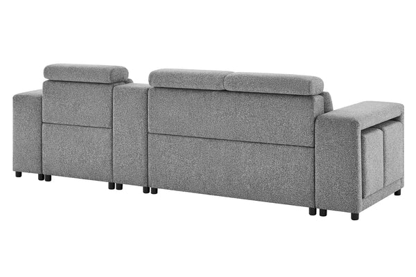 U1218 Pull Out Sofa Bed W/Cnsl& Usb