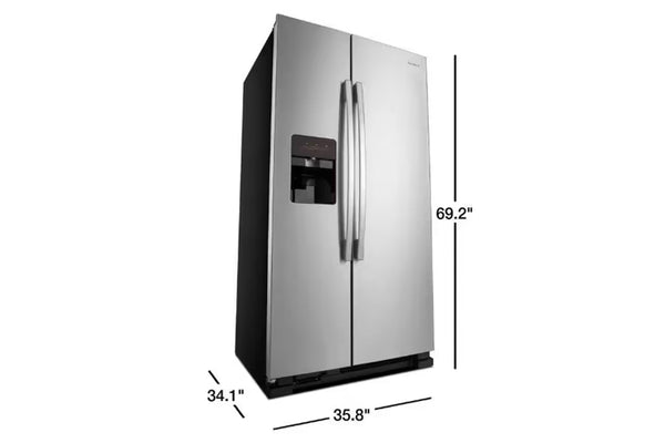 Amana Nevera 24.6' S/B/S Ice/W Disp