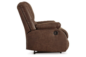 Ashley Zero Reclinable Bladewood Coffee
