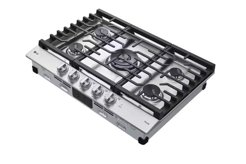 Lg Tope 30" Gas 5B Cast-Iron Smrt