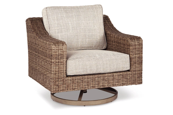 Ashley Beachcroft Outdoor Swivel Lounge Chair